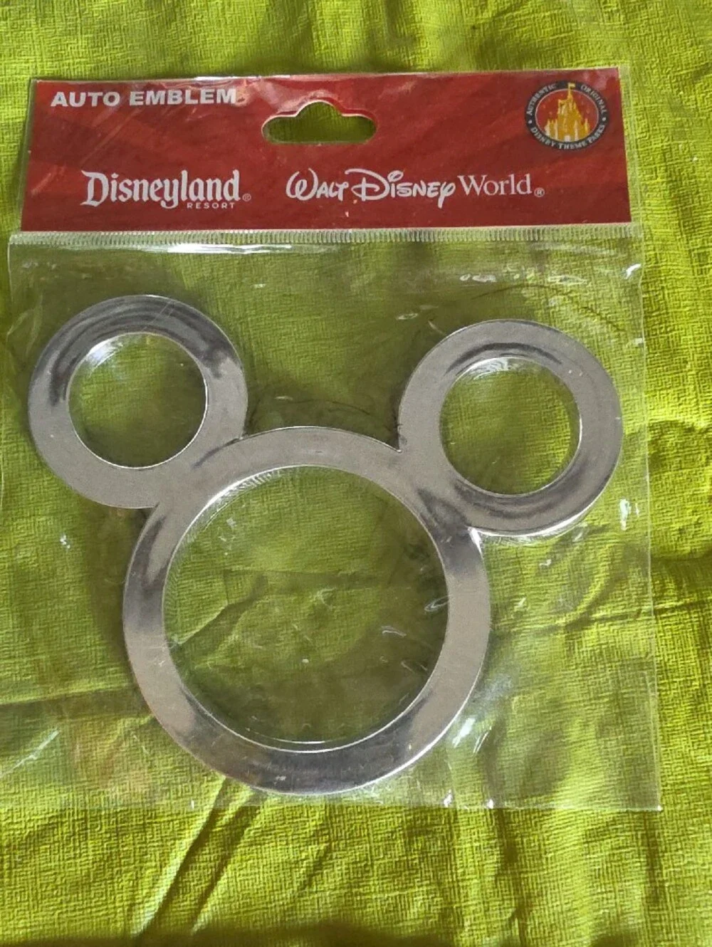 Disney glittered mickey
